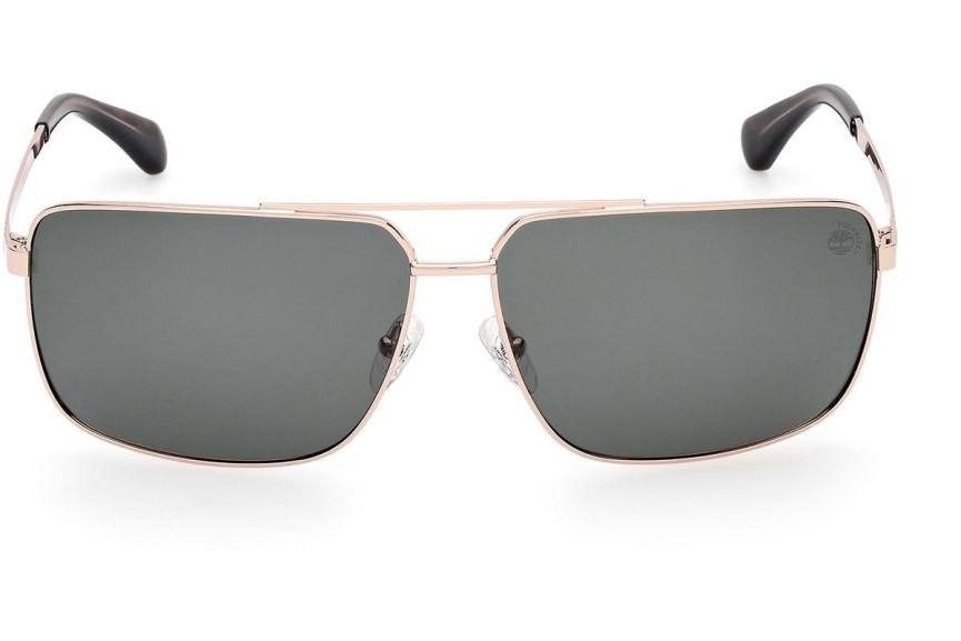 Okulary przeciwsłoneczne Timberland TB00030 32R Polarized Pilotki (Aviator) Złote