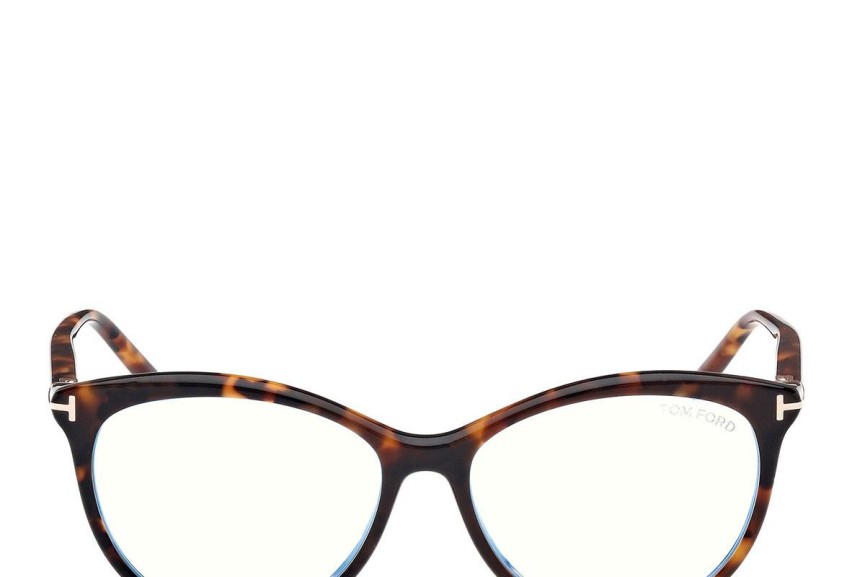 Okulary korekcyjne Tom Ford FT5990-B 052 Okrągłe Havana