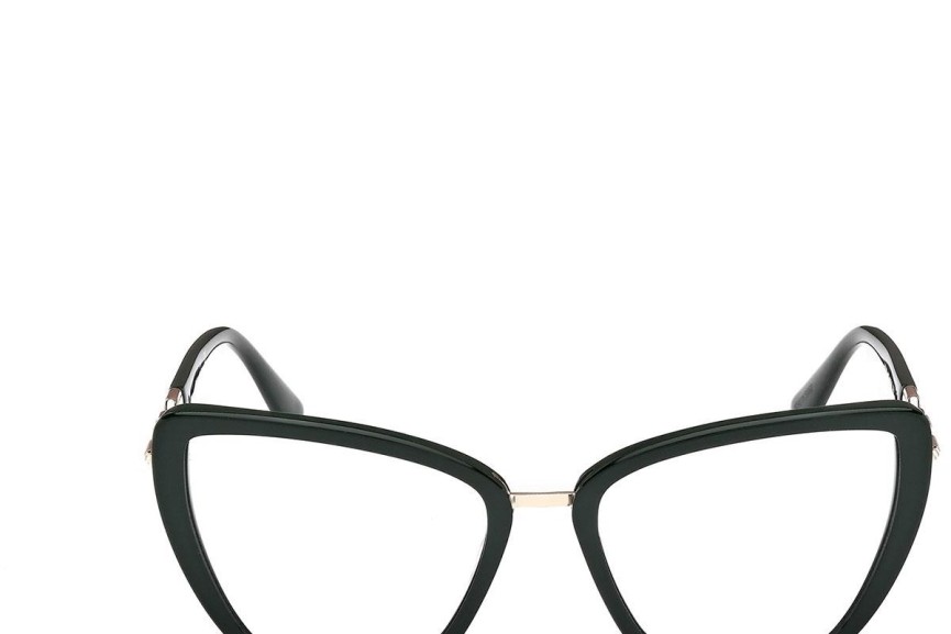 Okulary korekcyjne Guess GU50180 096 Kocie oczy Zielone