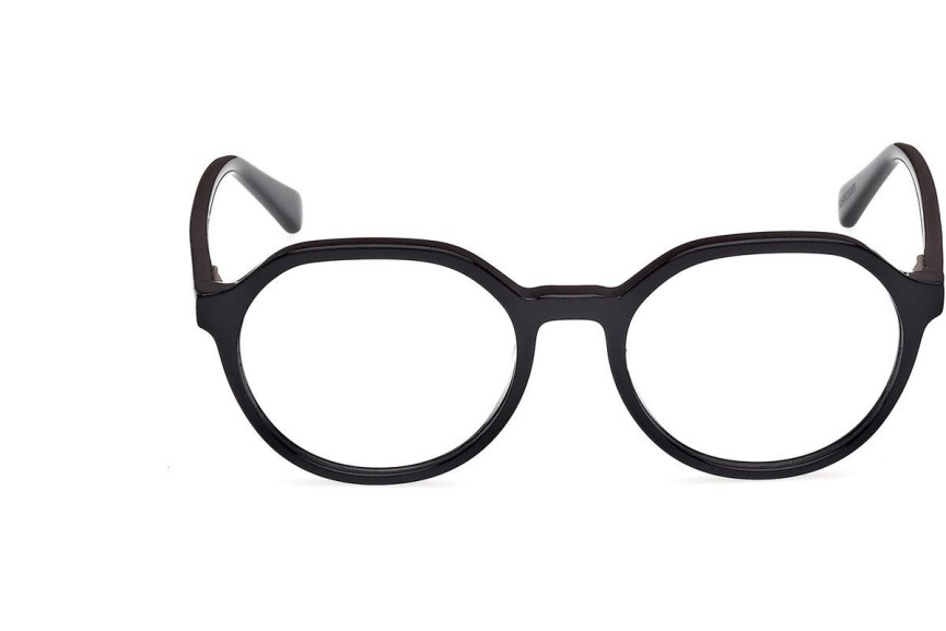 Okulary korekcyjne Guess GU50166 001 Okrągłe Czarne