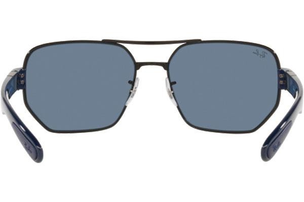 Okulary przeciwsłoneczne Ray-Ban RB3672 002/80 Prostokątne Czarne