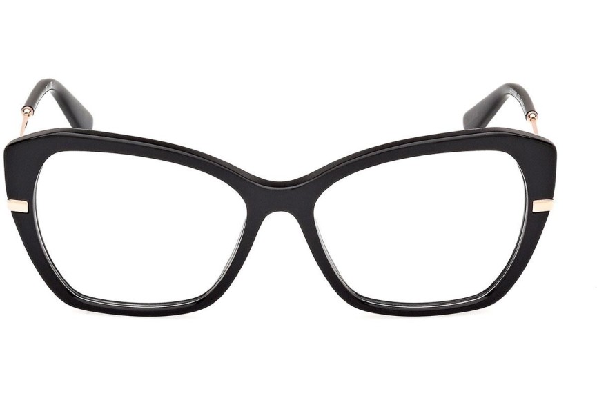 Okulary korekcyjne Guess GU50183 001 Kocie oczy Czarne