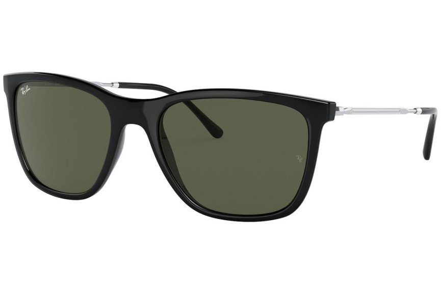 Okulary przeciwsłoneczne Ray-Ban RB4344 601/31 Kwadratowe Czarne