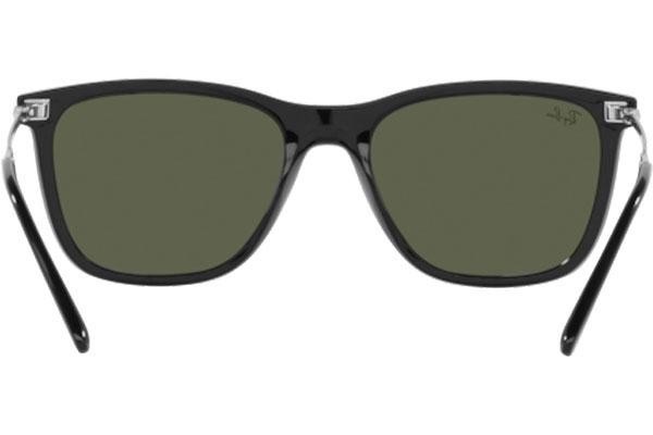 Okulary przeciwsłoneczne Ray-Ban RB4344 601/31 Kwadratowe Czarne