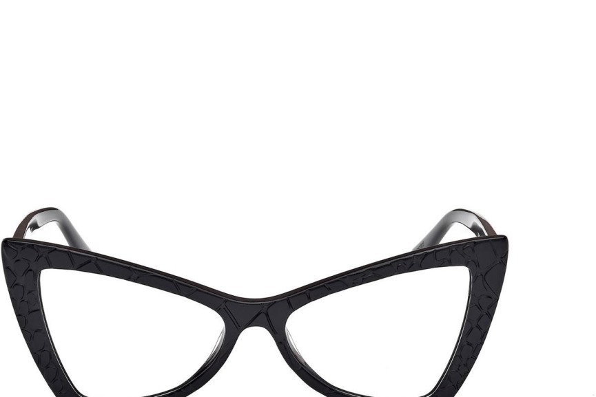 Okulary korekcyjne Guess GU50178 005 Kocie oczy Czarne