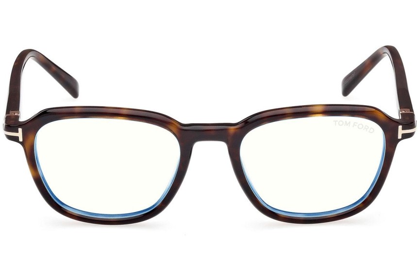 Okulary korekcyjne Tom Ford FT5980-B 052 Kwadratowe Havana