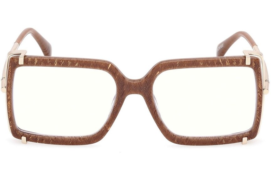 Okulary korekcyjne Max Mara MM5155-B 056 Kwadratowe Brązowe