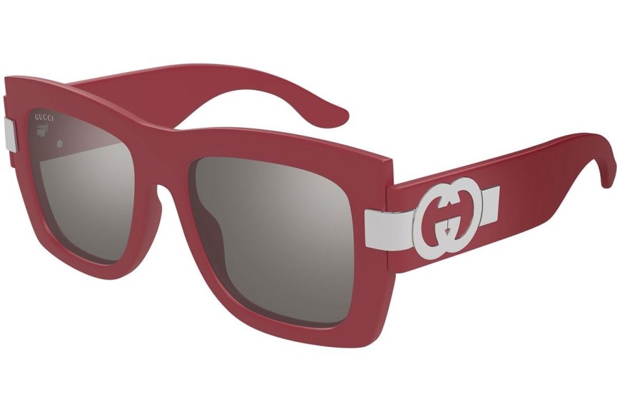 Okulary przeciwsłoneczne Gucci GG1688S 003 Kwadratowe Czerwone