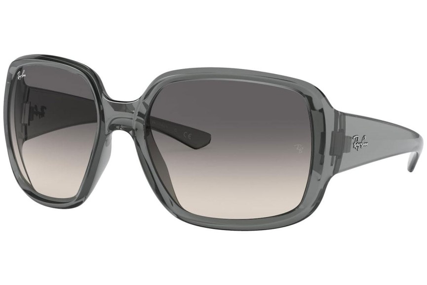 Okulary przeciwsłoneczne Ray-Ban Powderhorn RB4347 653011 Kwadratowe Szare