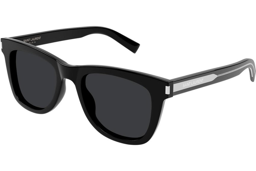 Okulary przeciwsłoneczne Saint Laurent SL712 001 Kwadratowe Czarne