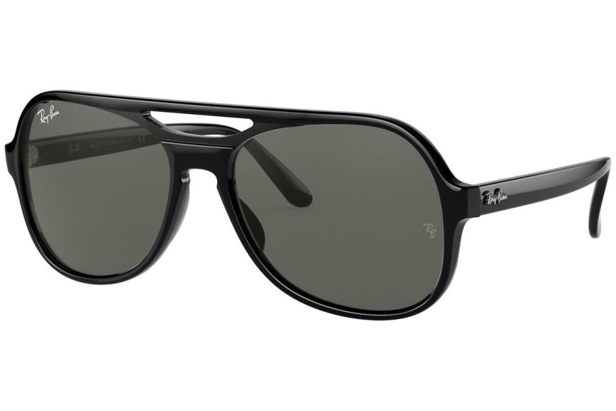 Okulary przeciwsłoneczne Ray-Ban Powderhorn RB4357 601/B1 Pilotki (Aviator) Czarne