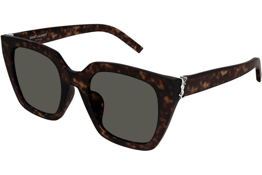 Okulary przeciwsłoneczne Saint Laurent SLM143 002 Kwadratowe Havana