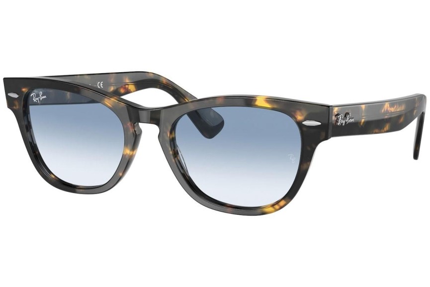 Okulary przeciwsłoneczne Ray-Ban Laramie RB2201 13323F Kwadratowe Havana