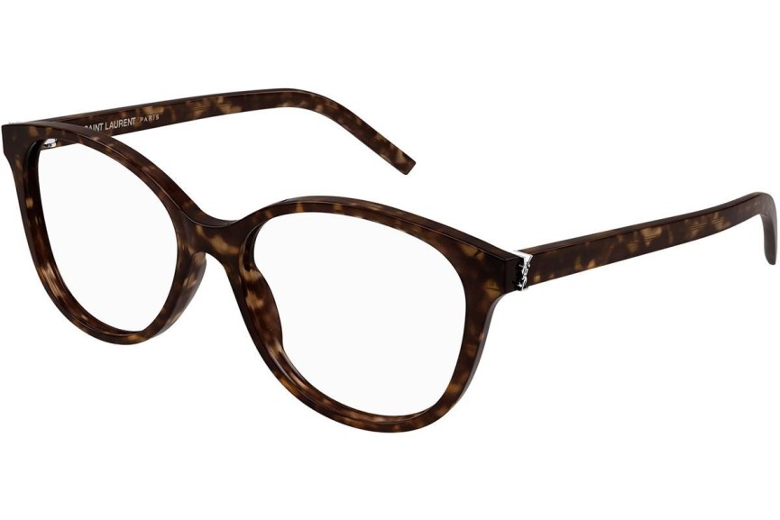 Okulary korekcyjne Saint Laurent SLM112 005 Okrągłe Havana