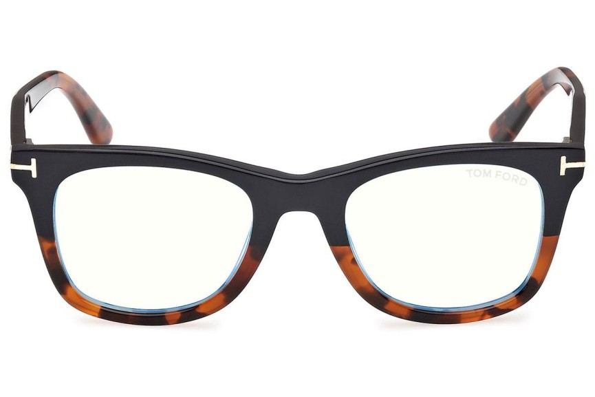 Okulary korekcyjne Tom Ford FT5970-B 005 Kwadratowe Czarne