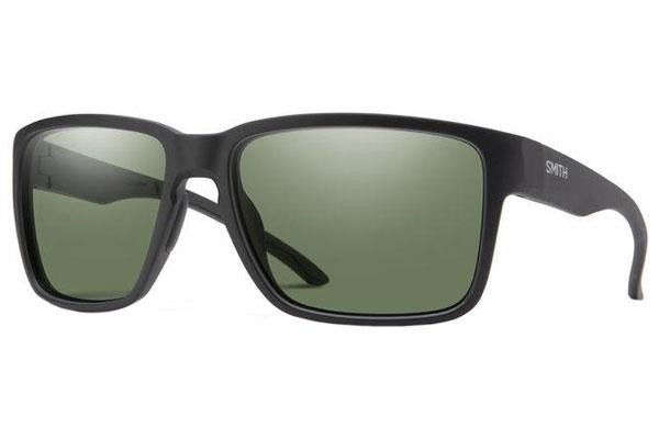 Okulary przeciwsłoneczne Smith EMERGE 003/M9 Polarized Prostokątne Czarne