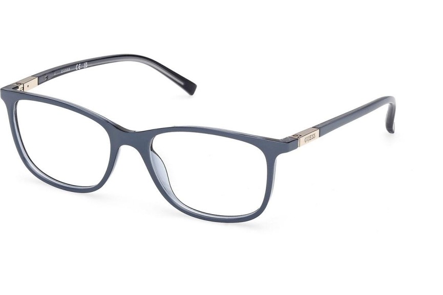 Okulary korekcyjne Guess GU3004 090 Okrągłe Niebieskie