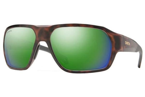 Okulary przeciwsłoneczne Smith DECKBOSS N9P/UI Polarized Prostokątne Havana