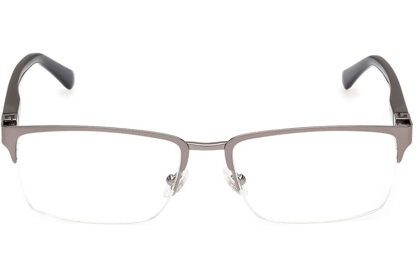 Okulary korekcyjne Guess GU50191 011 Prostokątne Srebrne