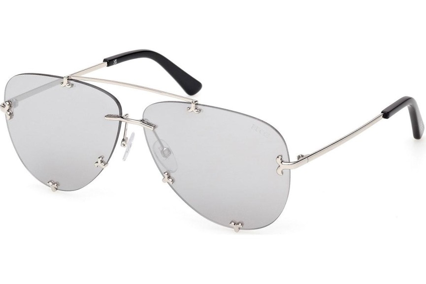 Okulary przeciwsłoneczne Emilio Pucci EP0236 16C Pilotki (Aviator) Srebrne