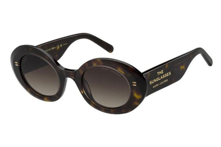 Okulary przeciwsłoneczne Marc Jacobs MARC799/S AIO/HA Okrągłe Havana