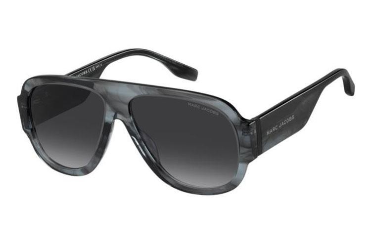 Okulary przeciwsłoneczne Marc Jacobs MARC843/S 2W8/9O Pilotki (Aviator) Szare