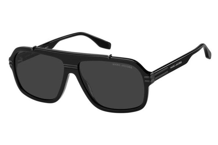 Okulary przeciwsłoneczne Marc Jacobs MARC840/S 807/IR Kwadratowe Czarne