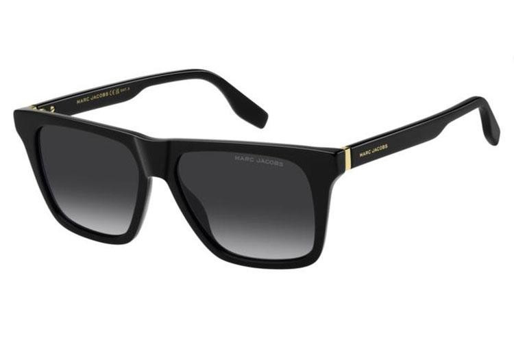 Okulary przeciwsłoneczne Marc Jacobs MARC847/S 807/9O Kwadratowe Czarne