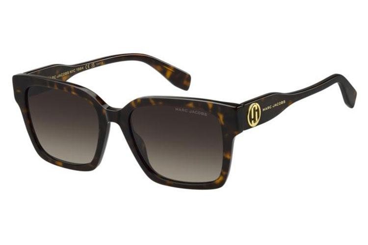 Okulary przeciwsłoneczne Marc Jacobs MARC814/S 086/HA Kwadratowe Havana