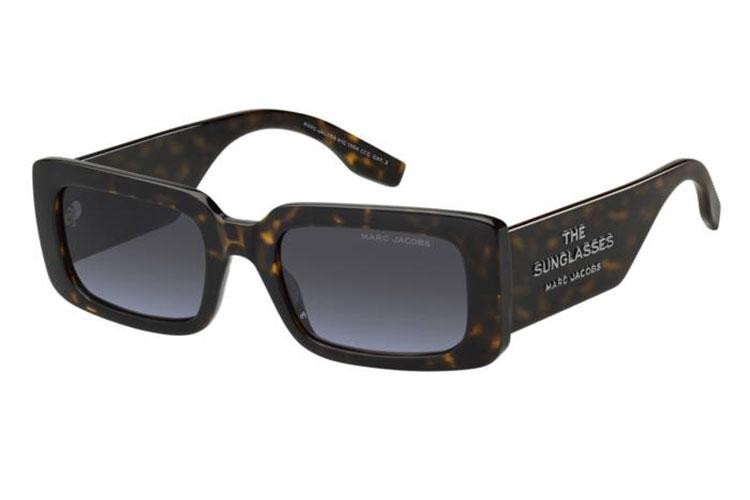 Okulary przeciwsłoneczne Marc Jacobs MARC804/S 086/GB Prostokątne Havana