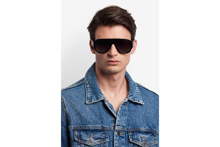 Okulary przeciwsłoneczne Marc Jacobs MARC843/S 807/9O Pilotki (Aviator) Czarne