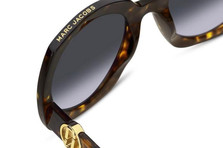 Okulary przeciwsłoneczne Marc Jacobs MARC808/S 086/GB Kocie oczy Havana