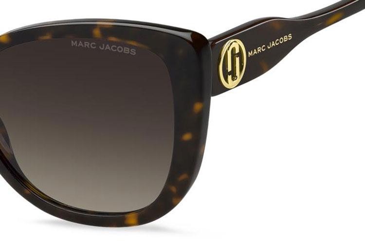 Okulary przeciwsłoneczne Marc Jacobs MARC815/S 086/HA Kocie oczy Havana