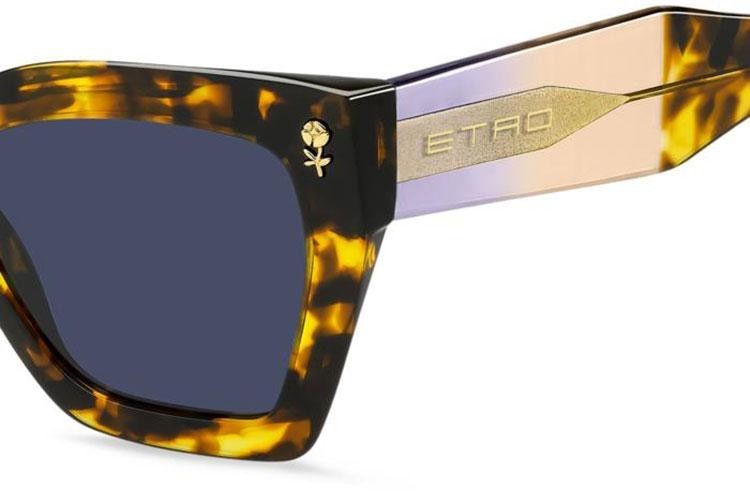 Okulary przeciwsłoneczne Etro ETRO0090/S 05L/KU Kocie oczy Havana