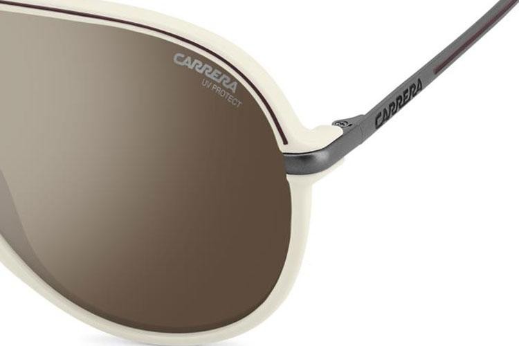 Okulary przeciwsłoneczne Carrera CSPORT06/S SZJ/T4 Pilotki (Aviator) Białe