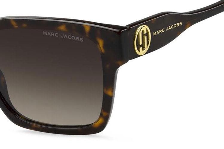 Okulary przeciwsłoneczne Marc Jacobs MARC814/S 086/HA Kwadratowe Havana