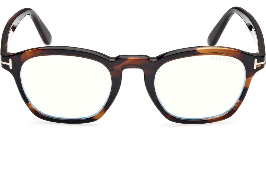 Okulary korekcyjne Tom Ford FT6033-B 056 Kwadratowe Havana