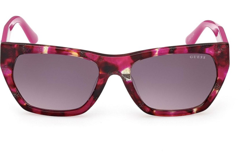 Okulary przeciwsłoneczne Guess GU00203-H 78F Kocie oczy Różowe