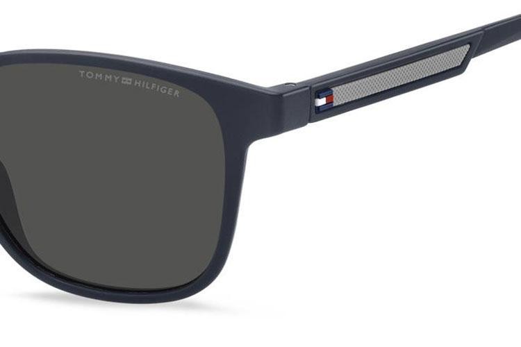 Okulary przeciwsłoneczne Tommy Hilfiger TH2202/S XW0/IR Kwadratowe Niebieskie