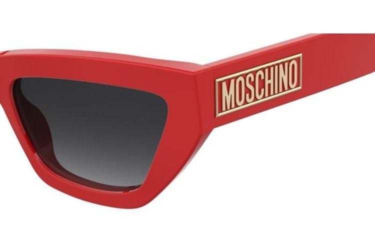 Okulary przeciwsłoneczne Moschino MOS182/S C9A/9O Kocie oczy Czerwone