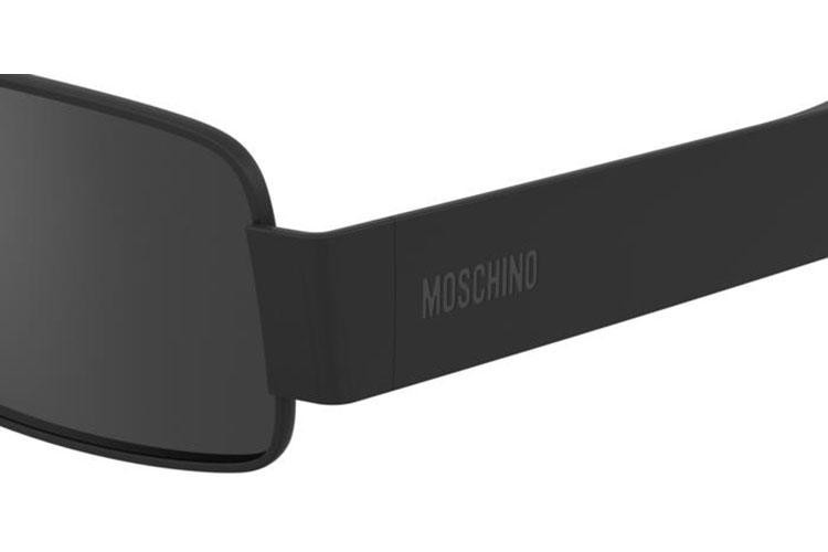 Okulary przeciwsłoneczne Moschino MOS184/S 003/T4 Prostokątne Czarne