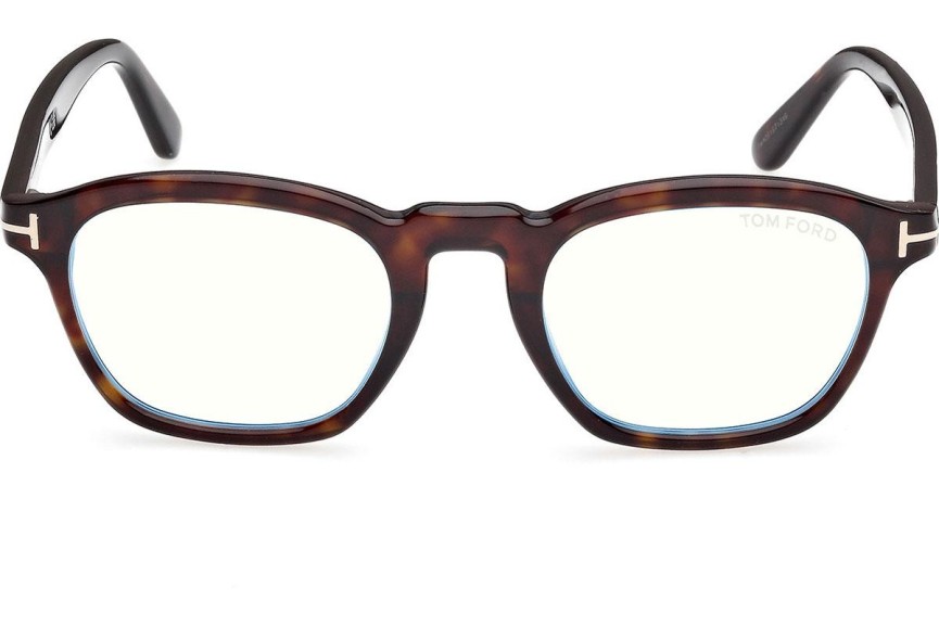 Okulary korekcyjne Tom Ford FT6033-B 052 Kwadratowe Havana