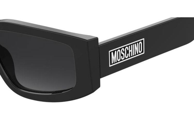 Okulary przeciwsłoneczne Moschino MOS186/S 807/9O Kocie oczy Czarne