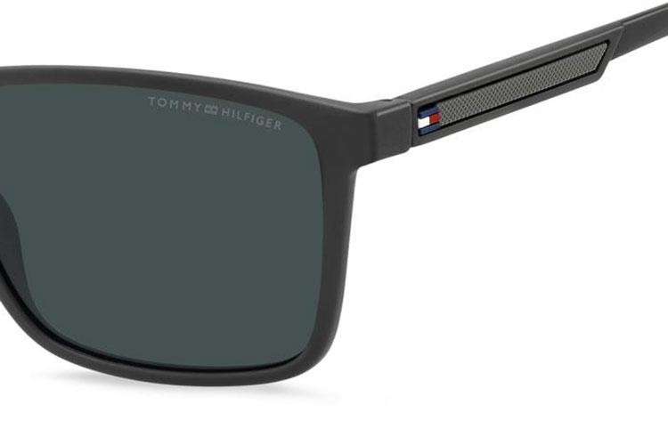 Okulary przeciwsłoneczne Tommy Hilfiger TH2201/S KB7/KU Kwadratowe Szare