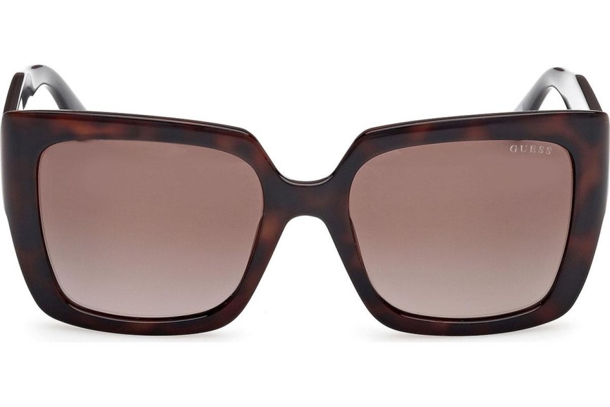 Okulary przeciwsłoneczne Guess GU00200 52F Kocie oczy Havana