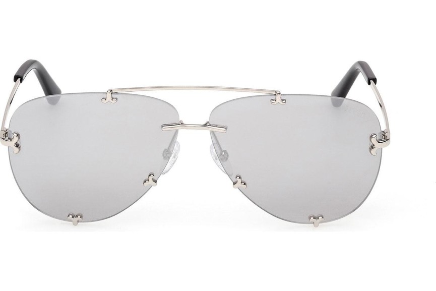 Okulary przeciwsłoneczne Emilio Pucci EP0236 16C Pilotki (Aviator) Srebrne