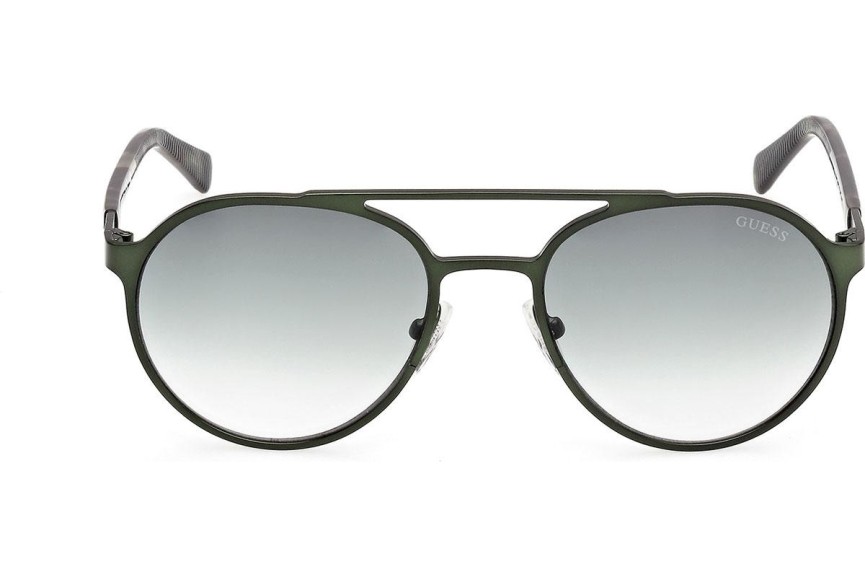 Okulary przeciwsłoneczne Guess GU00211 97P Okrągłe Zielone