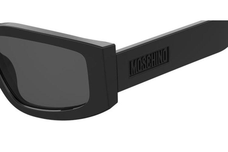 Okulary przeciwsłoneczne Moschino MOS186/S 807/IR Kocie oczy Czarne