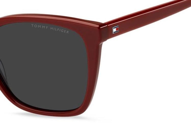 Okulary przeciwsłoneczne Tommy Hilfiger TH2226/S LHF/IR Kocie oczy Czerwone