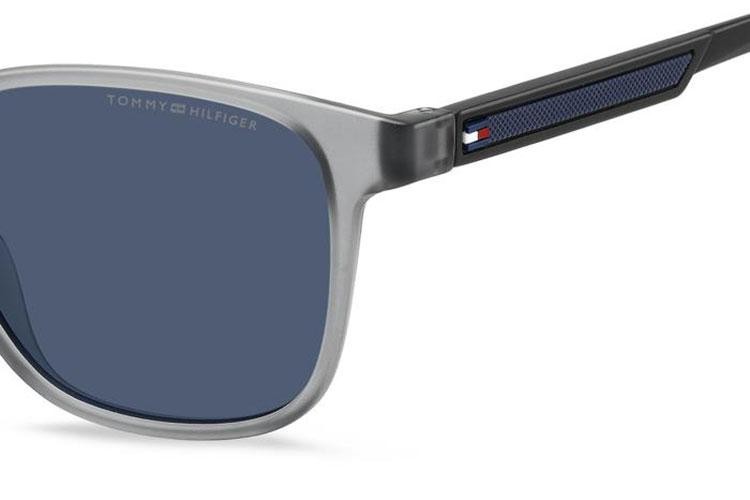 Okulary przeciwsłoneczne Tommy Hilfiger TH2202/S 09V/KU Kwadratowe Szare